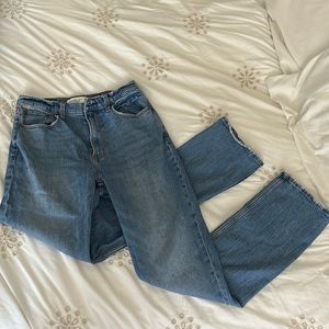 abercombie and fitch 90 slim straight ultra high rise